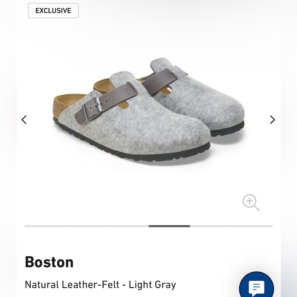 NWT Birkenstock Men’s Boston Clogs